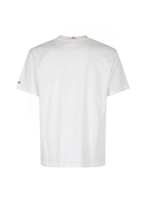 T-shirt MC2 Saint Barth uomo PORTOFINO01302H Bianca mezza manica girocollo cotone MC2 SAINT BARTH | T-shirt | PORTOFINO01302H01